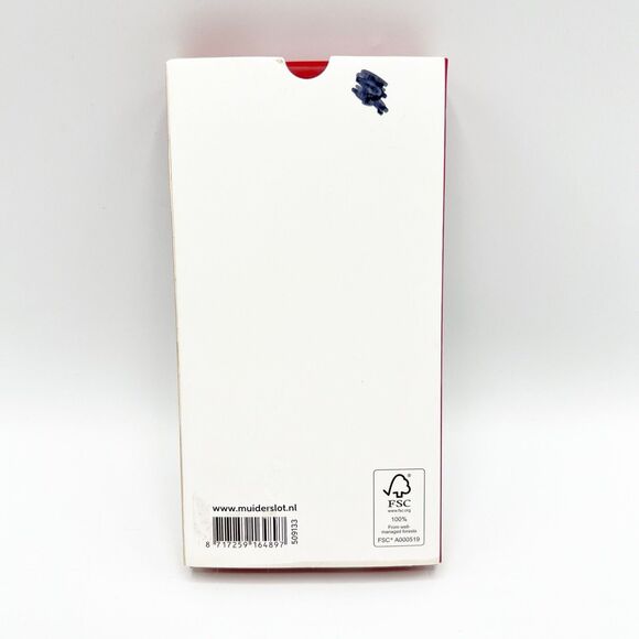 Amsterdam Castle Muiderslot 3 Wooden Ornaments Boxed *Missing 4th ornament 2.75" - Picture 9 of 11